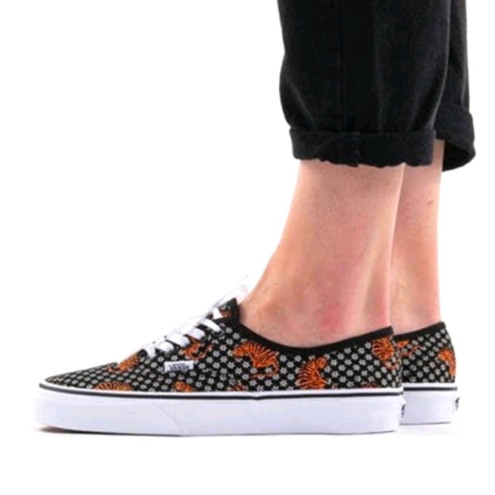 Vans Authentic Tiger Floral Shoes Womens Sneaker - Picture 6 of 7